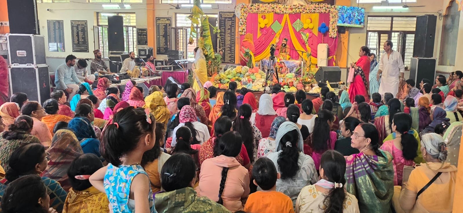 शिव महापुराण कथा का भव्य समापन, विशाल भंडारे में उमड़ा श्रद्धालुओं का सैलाब