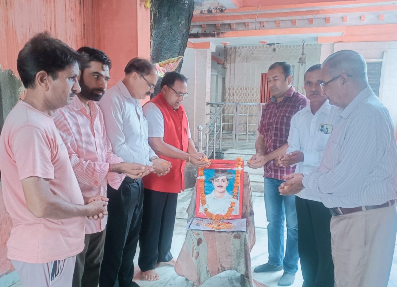 शहीद भगत सिंह की जयंती पर दी गई श्रद्धांजलि,भाजपा नेता नवीन कुमार जैन एडवोकेट ने शहीद के बलिदान को याद कर बताया महान क्रांतिकारी